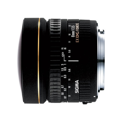 Sigma 8mm Fisheye f/3.5 for Canon rental