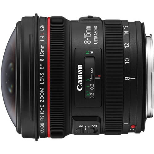 Canon 8-15mm f/4L Fisheye rental