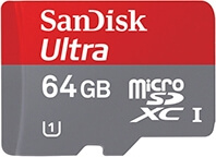 SanDisk 64GB Extreme Micro SDXC rental