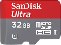 SanDisk 32GB Extreme Micro SDXC rental