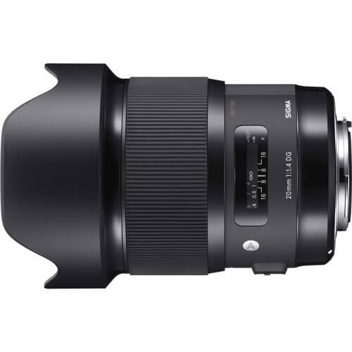 Rent Sigma 20mm f/1.4 DG HSM Art for Nikon
