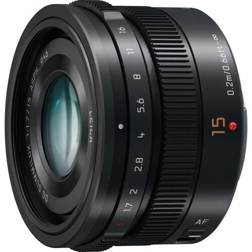 Panasonic Lumix 15mm f/1.7 rental