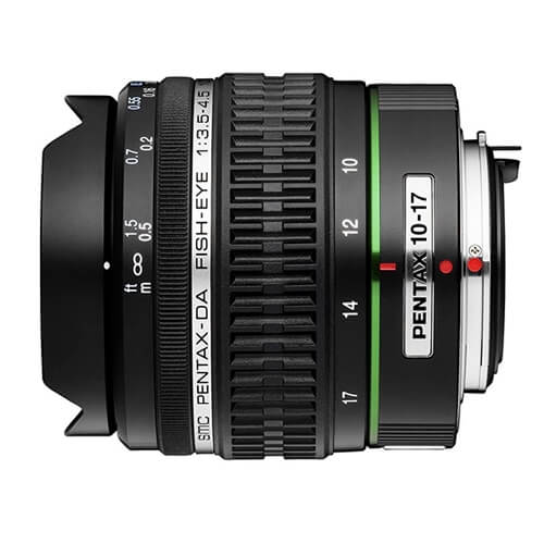 Rent A Pentax 10 17mm F 3 5 4 5 Fisheye Smcp Da At Cameralensrentals Com